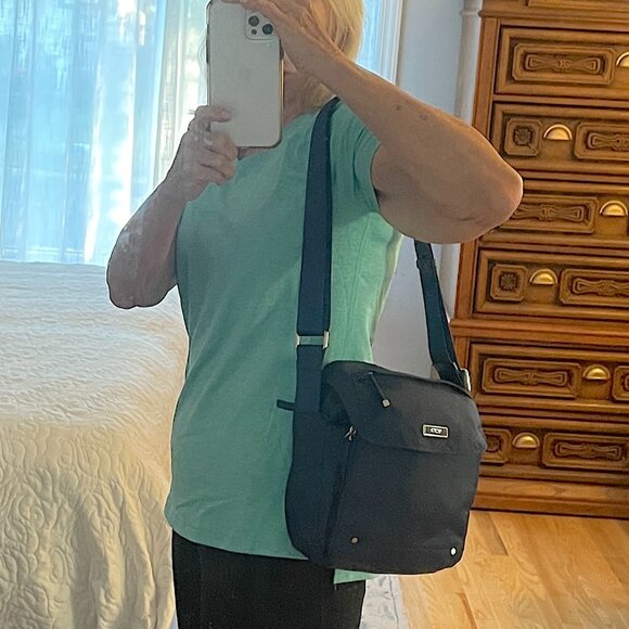 Tumi Voyageur Crossbody Bag - Lagoon Color- Blue - Picture 16 of 16